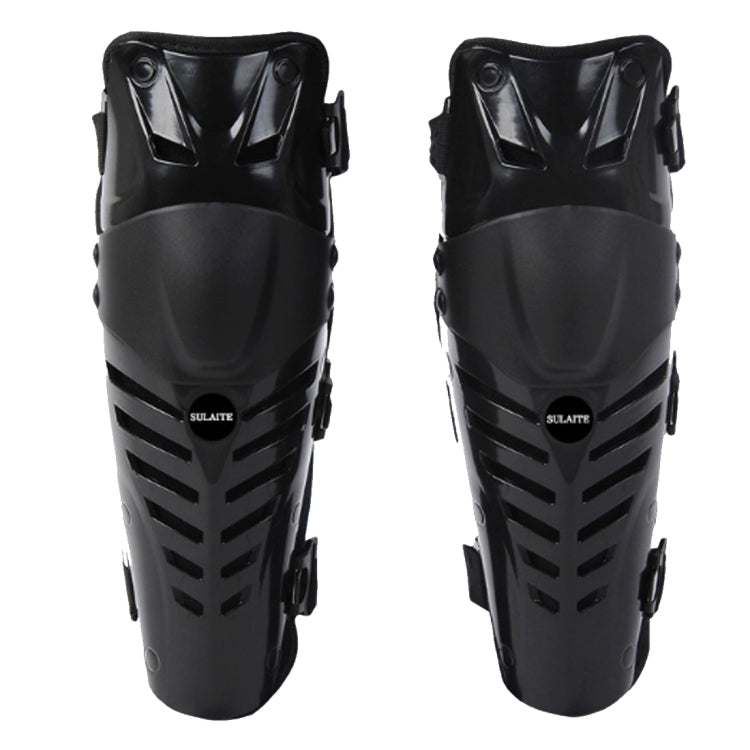 SULAITE Motorcycle Bike Knee Protector Cover(Black) - Sports Safety by PMC Jewellery | Online Shopping South Africa | PMC Jewellery | Buy Now Pay Later Mobicred