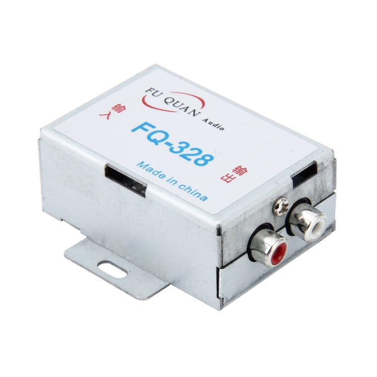FQ-328 3.5mm Car RCA Amplifier Audio Noise Filter - Car Amplifiers by PMC TechLife | Online Shopping South Africa | PMC TechLife | Buy Now Pay Later Mobicred