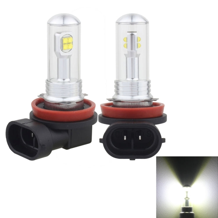 2 PCS  H8/H11 40W 800 LM 6000K 8 CREE LEDs Car Fog Lights, DC 12V(White Light) - Fog / Driving Lights by PMC Jewellery | Online Shopping South Africa | PMC Jewellery | Buy Now Pay Later Mobicred