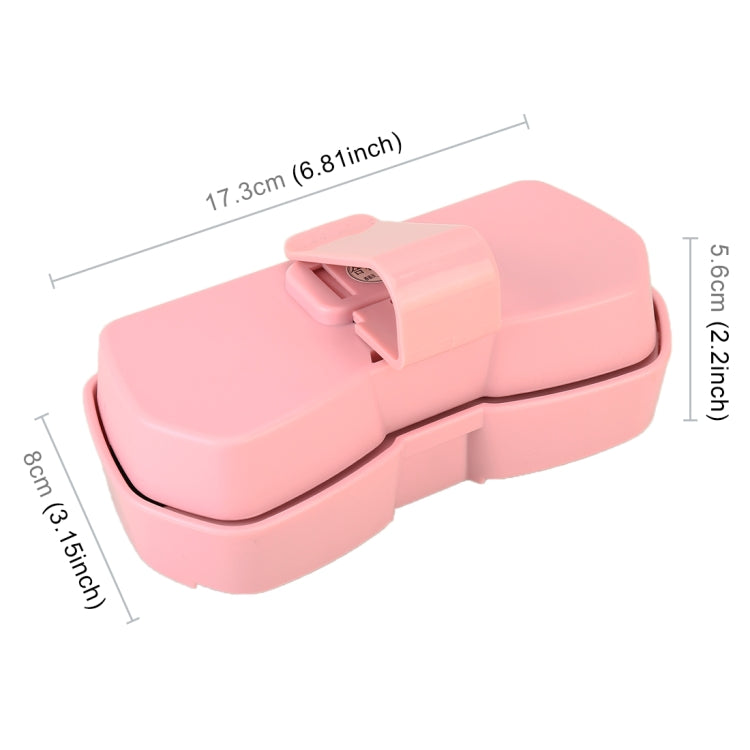 Car Multi-functional Glasses Case Sunglasses Storage Holder with Card Slot, Diamond Style (Pink) - Sunglasses & Glasses Clips by PMC Jewellery | Online Shopping South Africa | PMC Jewellery | Buy Now Pay Later Mobicred