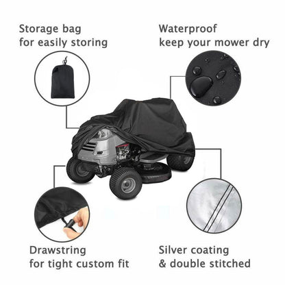 210D Oxford Cloth Waterproof Sunscreen Scooter Tractor Car Cover, Size: XS - Raincoat by PMC Jewellery | Online Shopping South Africa | PMC Jewellery | Buy Now Pay Later Mobicred