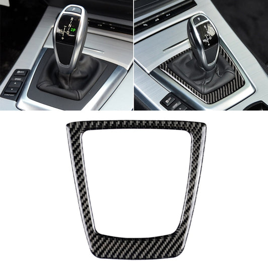 Car Carbon Fiber Gear Position Panel  Solid Color Decorative Sticker for BMW Z4 2009-2015 - Car Interior Mouldings by PMC Jewellery | Online Shopping South Africa | PMC Jewellery | Buy Now Pay Later Mobicred