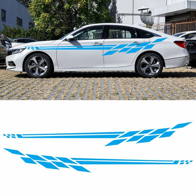 Car Styling Plaid Series PVC Sticker Auto Decorative Sticker (Blue) - Decorative Sticker by PMC Jewellery | Online Shopping South Africa | PMC Jewellery | Buy Now Pay Later Mobicred