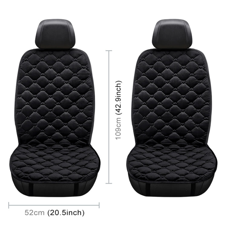 Car 24V Front Seat Heater Cushion Warmer Cover Winter Heated Warm, Double Seat (Black) - Seat Accessories by PMC Jewellery | Online Shopping South Africa | PMC Jewellery | Buy Now Pay Later Mobicred