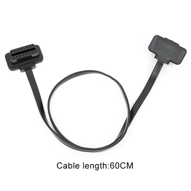 16PIN Car OBD Diagnostic Extended Cable OBD2 Male to Female Cable, Cable Length: 60cm - Cables & Connectors by PMC Jewellery | Online Shopping South Africa | PMC Jewellery