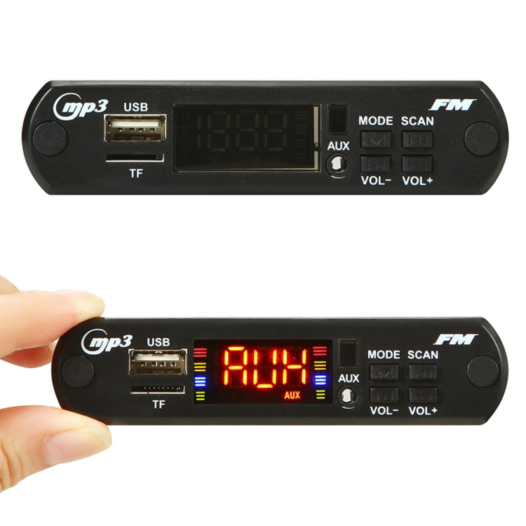 Car 5V Audio MP3 Player Decoder Board FM Radio TF USB 3.5mm AUX, with Bluetooth Function & Remote Control - free shipping - PMC TechLife - Order now!