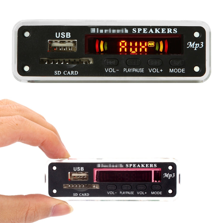 Car Color Screen 12V Audio MP3 Player Decoder Board FM Radio SD Card USB, with Bluetooth Function & Remote Control - Car MP3 & MP4 & MP5 by PMC TechLife | Online Shopping South Africa | PMC TechLife | Buy Now Pay Later Mobicred