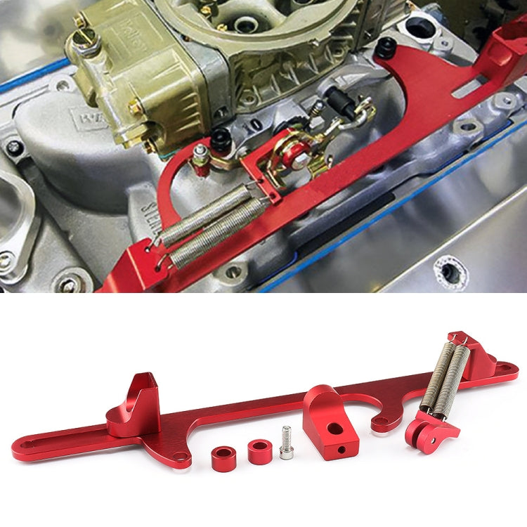 Car Modification Accessories Aluminum Alloy 4500 Series Cable Base Throttle Bracket Throttle Valve Cable(Red) - Engine Fittings by PMC Jewellery | Online Shopping South Africa | PMC Jewellery | Buy Now Pay Later Mobicred