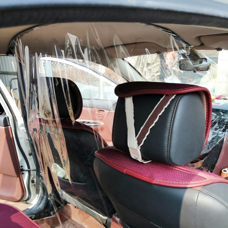 Car Quarantine Transparent Anti-spray Shield Anti-Saliva Protective Film, Driver Seat Universal - Seat Accessories by PMC Jewellery | Online Shopping South Africa | PMC Jewellery | Buy Now Pay Later Mobicred