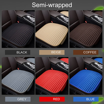 3 in 1 Car Seat Cushion Free Binding Half Inclusive Seat Mat Set (Blue) - Seat Accessories by PMC Jewellery | Online Shopping South Africa | PMC Jewellery | Buy Now Pay Later Mobicred