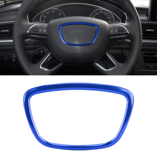 Car Auto Steering Wheel Ring Cover Trim Sticker Decoration for Audi (Blue) - Decoration Rings by PMC Jewellery | Online Shopping South Africa | PMC Jewellery | Buy Now Pay Later Mobicred