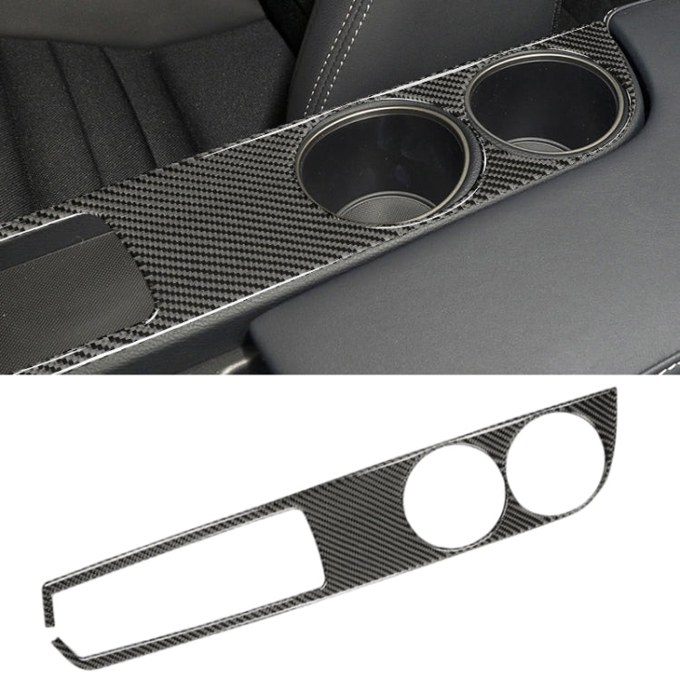 Car Carbon Fiber Water Cup Holder Panel Decorative Sticker for Lexus IS250 2013-, Left Drive - Car Interior Mouldings by PMC Jewellery | Online Shopping South Africa | PMC Jewellery | Buy Now Pay Later Mobicred