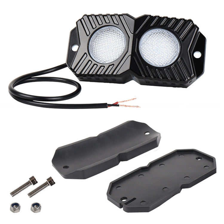 18W DC 12-24V 1.2A LED Double Row Car Bottom Light / Chassis Light / Yacht Deck Atmosphere Light (White Light) - free shipping - PMC TechLife - Order now!