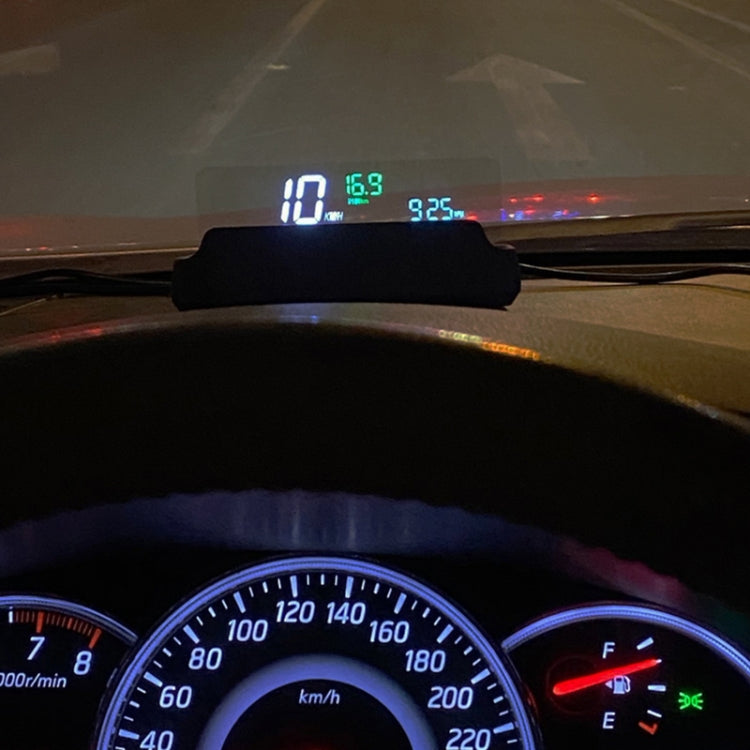 H80 Car 3.2 inch OBD HUD Head-up Display Support Engine Failure Alarm / Water Temperature Alarm Voltage Alarm - Head Up Display System by PMC Jewellery | Online Shopping South Africa | PMC Jewellery | Buy Now Pay Later Mobicred