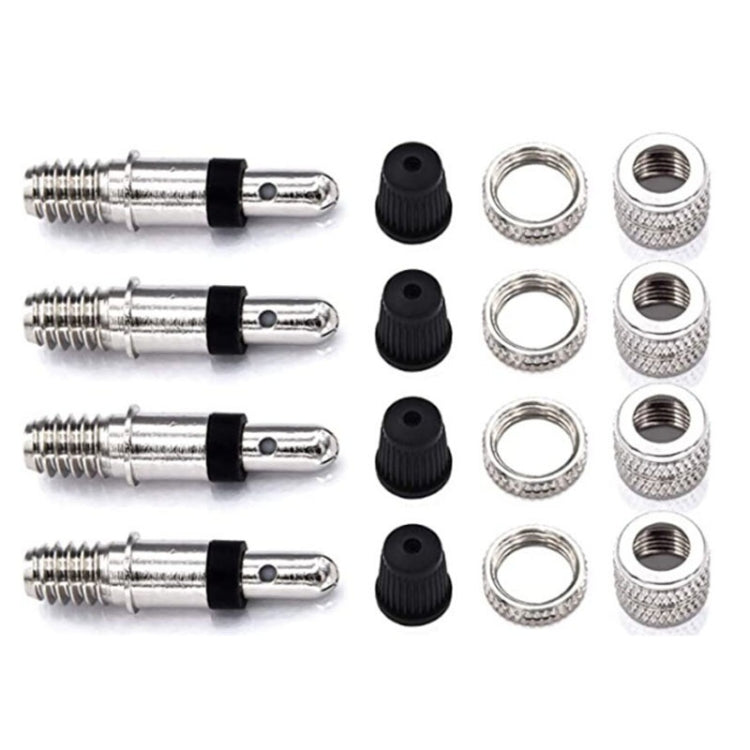 2 Sets (16 in 1) Bicycle German Valve Core - Tire Valve Caps by PMc TechLife | Online Shopping South Africa | PMc TechLife | Buy Now Pay Later Mobicred
