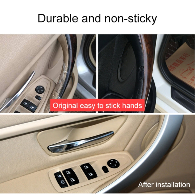 Car Left Rear Side Inner Armrest Door Handle for BMW F30 / F35, Left and Right Drive Universal(Black) - Door Handles by PMC Jewellery | Online Shopping South Africa | PMC Jewellery | Buy Now Pay Later Mobicred