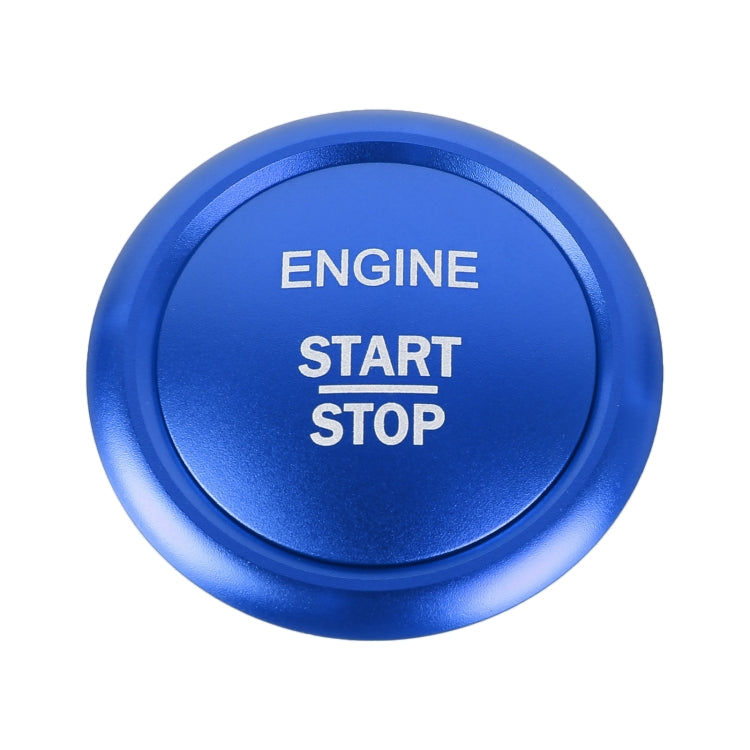Car Engine Start Key Push Button Ring Trim Sticker Decoration for Mercedes-Benz A-Class 2013-2018 / C-Class 2015-2018 / GLA (Blue) - Decoration Rings by PMC TechLife | Online Shopping South Africa | PMC TechLife | Buy Now Pay Later Mobicred