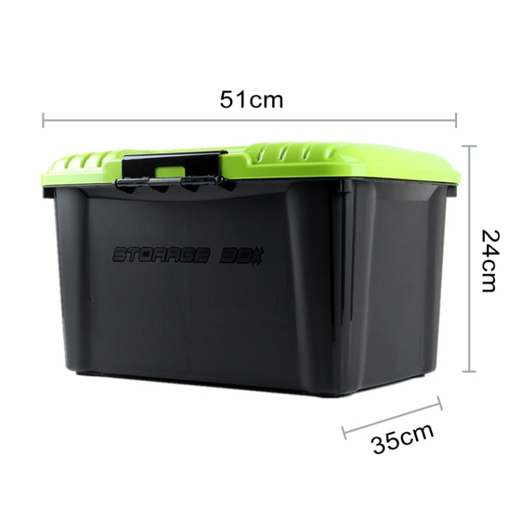 3R-2001 Car / Household Storage Box Sealed Box, Capacity: 30L (Green) - Stowing Tidying by 3R | Online Shopping South Africa | PMC TechLife | Buy Now Pay Later Mobicred