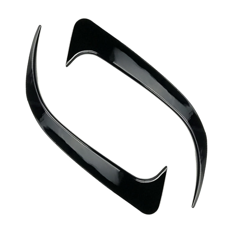 Car Rear Bumper Wind Knife Blade Decoration Sticker for Mercedes-Benz CLA200/220/250/260 (Black) - Decorative Strip by PMC Jewellery | Online Shopping South Africa | PMC Jewellery | Buy Now Pay Later Mobicred