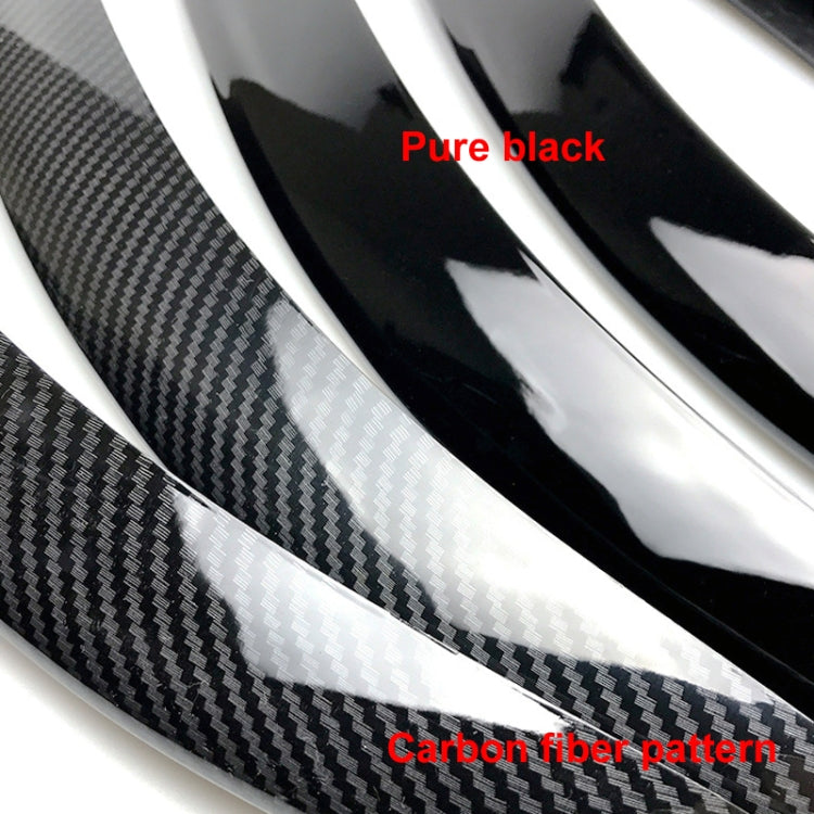 Car Air Inlet Grille Decoration Sticker Strip for Mercedes-Benz C Class C180L/C260L/C300L (Carbon Fiber Black) - Decorative Strip by PMC Jewellery | Online Shopping South Africa | PMC Jewellery | Buy Now Pay Later Mobicred