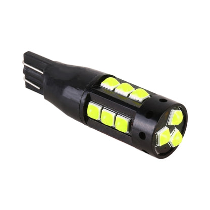 2 PCS T10 DC12V / 6.5W Car Clearance Light 15LEDs SMD-3030 Lamp Beads (Green Light) - Clearance Lights by PMC Jewellery | Online Shopping South Africa | PMC Jewellery | Buy Now Pay Later Mobicred