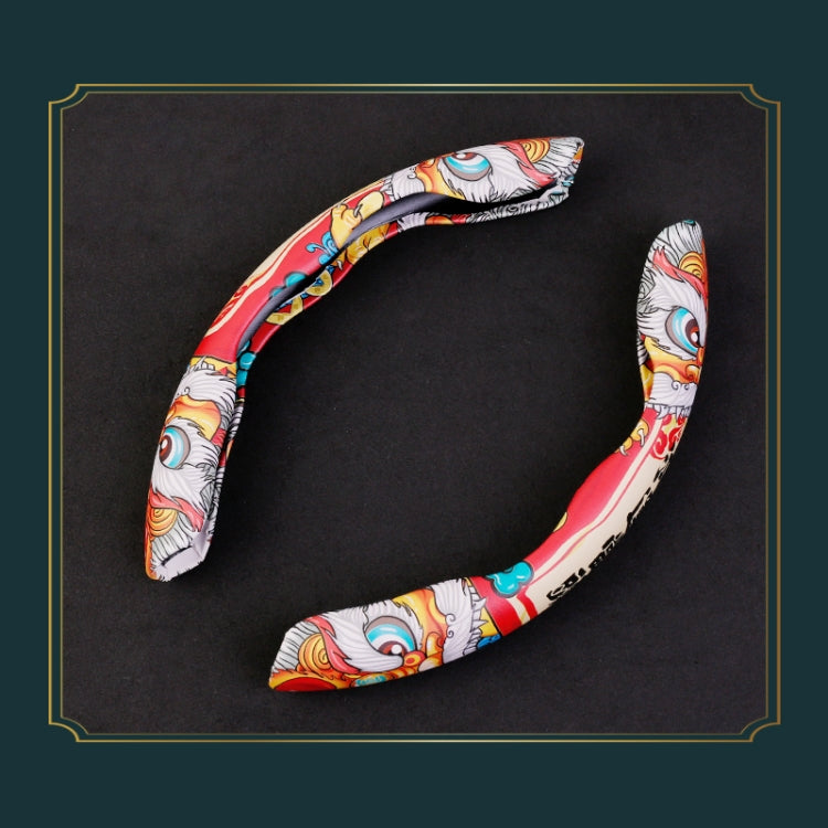 Car Universal China-Chic Relief Steering Wheel Cover (Lucky Strike) - Steering Wheel Accessories by PMC TechLife | Online Shopping South Africa | PMC TechLife | Buy Now Pay Later Mobicred