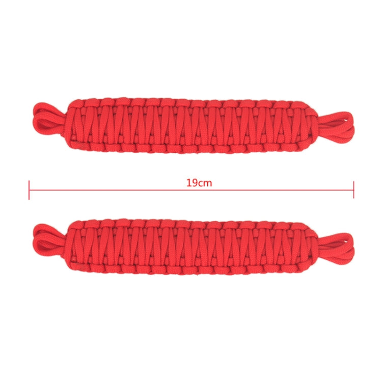 Car Door Limit Braided Rope Strap for Jeep Wrangler (Red) - Other Tools by PMC Jewellery | Online Shopping South Africa | PMC Jewellery | Buy Now Pay Later Mobicred