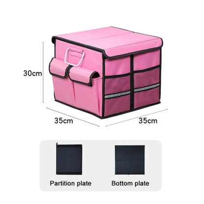 Car Trunk Foldable Storage Box, Capacity: 36L (Pink) - Stowing Tidying by PMC Jewellery | Online Shopping South Africa | PMC Jewellery | Buy Now Pay Later Mobicred