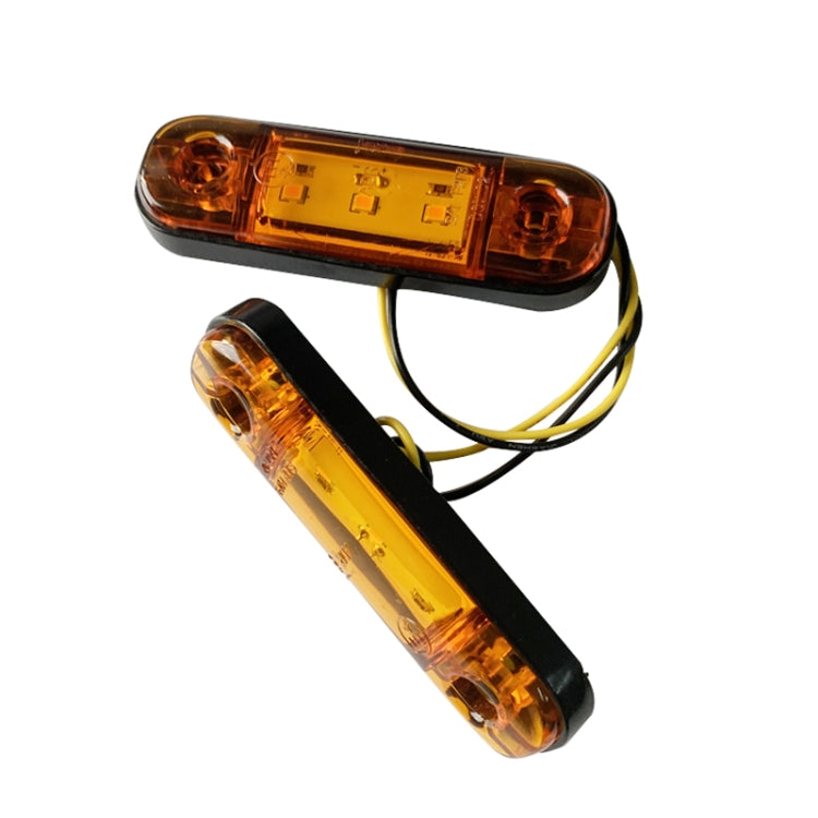 5 PCS MK-327 Car / Truck 3LEDs Side Marker Indicator Light Tail Light (Red Light) - Clearance Lights by PMC TechLife | Online Shopping South Africa | PMC TechLife | Buy Now Pay Later Mobicred
