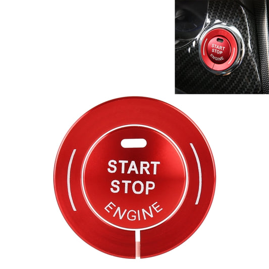 Car Engine Start Key Push Button Ring Trim Sticker for Infiniti (Red) - Decoration Rings by PMC Jewellery | Online Shopping South Africa | PMC Jewellery | Buy Now Pay Later Mobicred