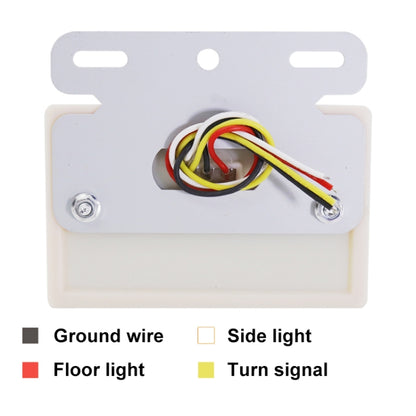 4 PCS ZS-6001 DC24V Car / Truck Side Marker Indicator Lights Bulb Lamp (White Light) - Clearance Lights by PMC Jewellery | Online Shopping South Africa | PMC Jewellery | Buy Now Pay Later Mobicred