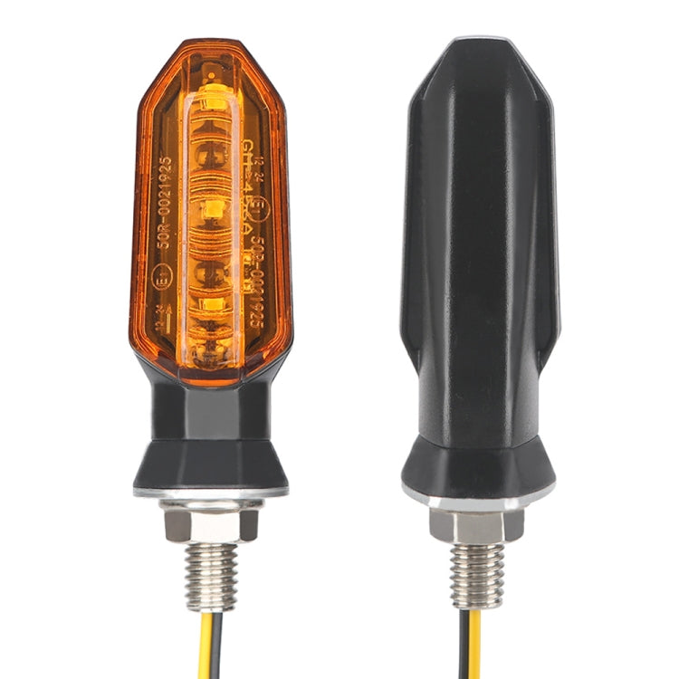 4 PCS MK-200 3LED Highlight Motorcycle Turn Signal Light (Yellow) - Signal Lights by PMC TechLife | Online Shopping South Africa | PMC TechLife | Buy Now Pay Later Mobicred