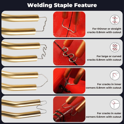 70W Hot Stapler Plastic Welding Machine Car Bumper Repair Kit Plier, AU Plug - Hand Tool Sets by PMC Jewellery | Online Shopping South Africa | PMC Jewellery | Buy Now Pay Later Mobicred