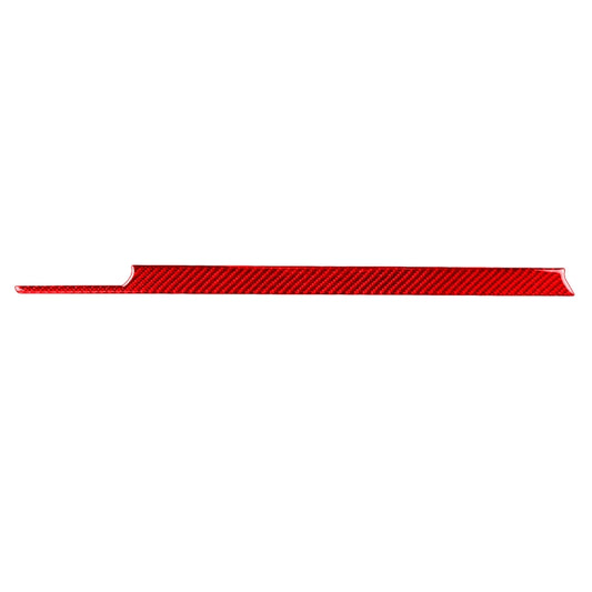 For Honda CRV 2007-2011 Carbon Fiber Car Co-pilot Center Control Trim Decorative Sticker,Right Drive (Red) - Car Interior Mouldings by PMC Jewellery | Online Shopping South Africa | PMC Jewellery | Buy Now Pay Later Mobicred