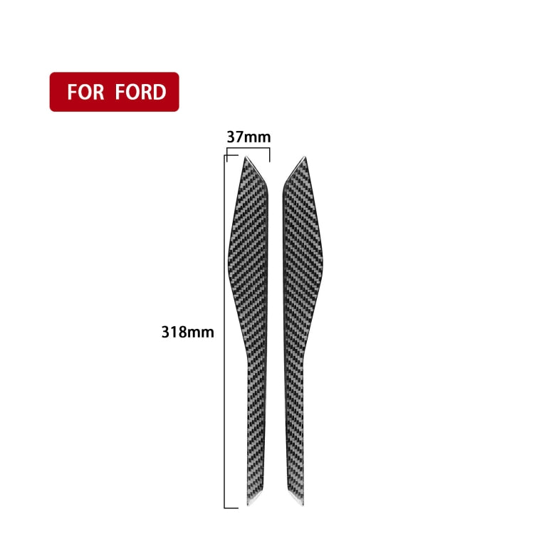 Car Carbon Fiber Central Control Decorative Sticker for Ford Explorer 2013-2019, Left Drive - Car Interior Mouldings by PMC Jewellery | Online Shopping South Africa | PMC Jewellery | Buy Now Pay Later Mobicred
