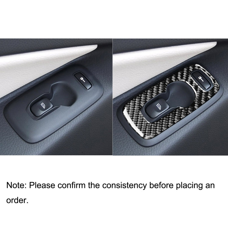 4 in 1 Car Carbon Fiber Door Set B Decorative Sticker for Volvo XC90 2003-2014, Right Drive - Car Interior Mouldings by PMC Jewellery | Online Shopping South Africa | PMC Jewellery | Buy Now Pay Later Mobicred