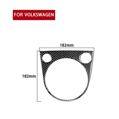 Car Carbon Fiber Gear Panel Frame B Decorative Sticker for Volkswagen Beetle 2012-2019, Left and Right Drive Universal - Car Interior Mouldings by PMC Jewellery | Online Shopping South Africa | PMC Jewellery | Buy Now Pay Later Mobicred