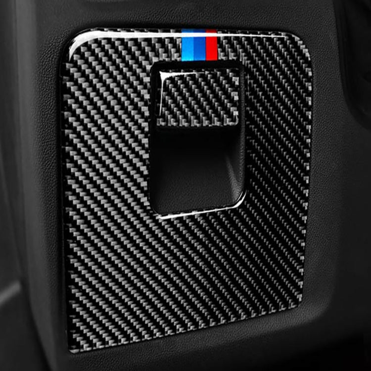 Car Carbon Fiber Storage Box Panel 3-color Decorative Sticker for BMW G01 X3 2018-2020 / G02 X4 2019-2020, Left and Right Drive Universal - Car Interior Mouldings by PMC Jewellery | Online Shopping South Africa | PMC Jewellery | Buy Now Pay Later Mobicred