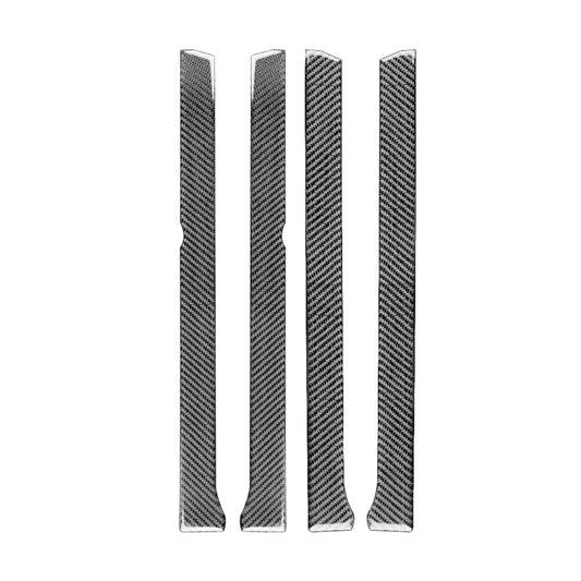 4 PCS / Set Carbon Fiber Car Window Inside Decorative Sticker for Toyota 4Runner 2010-2020 - Car Interior Mouldings by PMC Jewellery | Online Shopping South Africa | PMC Jewellery | Buy Now Pay Later Mobicred