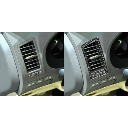 2 PCS / Set Carbon Fiber Car Left and Right Air Outlets Decorative Sticker for Lexus GS 2006-2011,Left Drive - Car Interior Mouldings by PMC Jewellery | Online Shopping South Africa | PMC Jewellery | Buy Now Pay Later Mobicred