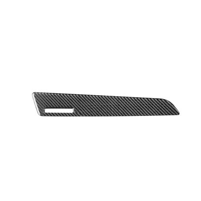 Carbon Fiber Car Co-pilot Trim with Hole Decorative Sticker for Audi Q3 2013-2018,Left Drive - Car Interior Mouldings by PMC Jewellery | Online Shopping South Africa | PMC Jewellery | Buy Now Pay Later Mobicred