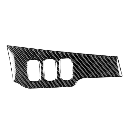 Car Carbon Fiber Dimming Control Panel Decorative Sticker for Mitsubishi Lancer EVO 2008-2015, Left Drive - Car Interior Mouldings by PMC Jewellery | Online Shopping South Africa | PMC Jewellery | Buy Now Pay Later Mobicred