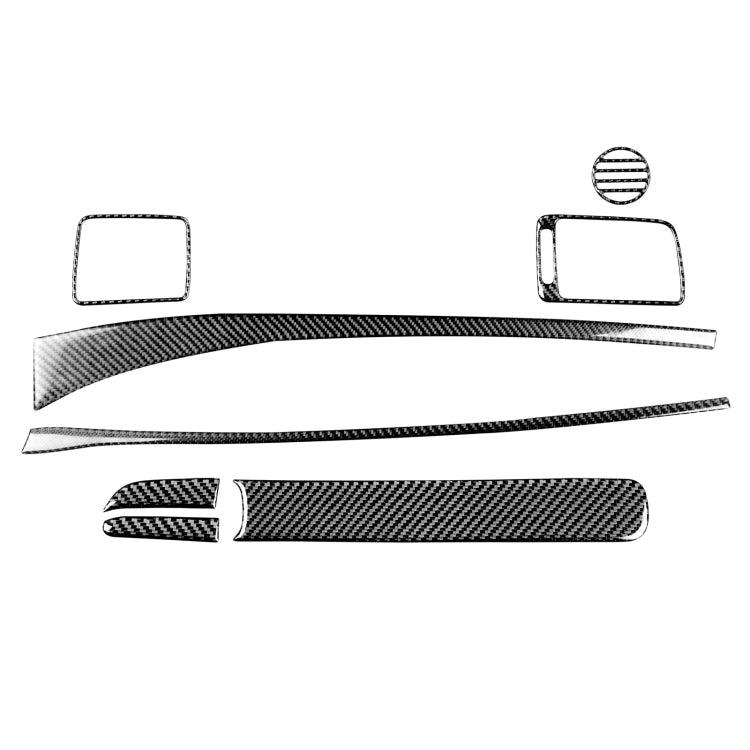 8 in 1 Car Carbon Fiber Front Passenger Seat Dashboard Decorative Sticker for Honda Civic 8th Generation 2006-2011, Left Drive - Car Interior Mouldings by PMC Jewellery | Online Shopping South Africa | PMC Jewellery | Buy Now Pay Later Mobicred