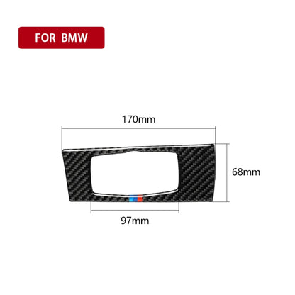 Car Carbon Fiber Tricolor Headlight Decorative Sticker for BMW E70 X5 / E71 X6 2008-2013, Left Drive - Car Interior Mouldings by PMC Jewellery | Online Shopping South Africa | PMC Jewellery