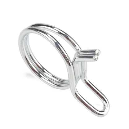 110 PCS Double Wire Spring Tube Clamp Water Pipe Clamps, Size: 9-24mm - Booster Cable & Clip by PMC Jewellery | Online Shopping South Africa | PMC Jewellery | Buy Now Pay Later Mobicred