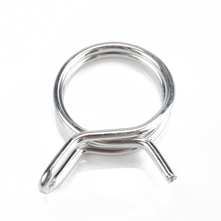 75 PCS Double Wire Spring Tube Clamp Water Pipe Clamps, Size: 6.0-22mm - Booster Cable & Clip by PMC Jewellery | Online Shopping South Africa | PMC Jewellery | Buy Now Pay Later Mobicred