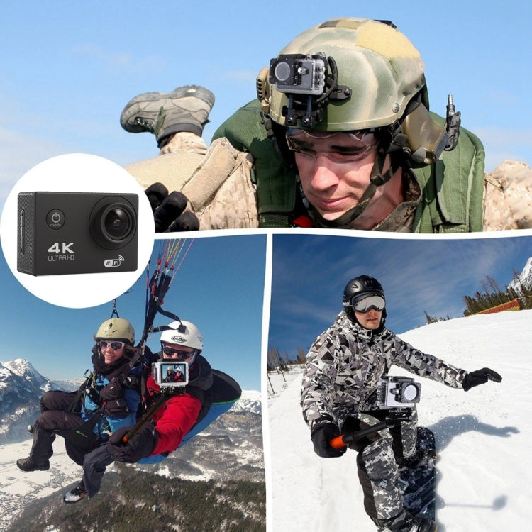 F60 2.0 inch Screen 170 Degrees Wide Angle WiFi Sport Action Camera Camcorder with Waterproof Housing Case, Support 64GB Micro SD Card(Black) - Other Camera by PMC Jewellery | Online Shopping South Africa | PMC Jewellery | Buy Now Pay Later Mobicred