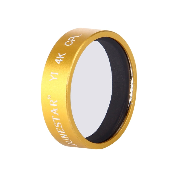 JUNESTAR for Xiaomi Xiaoyi Yi II 4K Sport Action Camera Proffesional CPL Filter(Gold) - Lens Filter by JSR | Online Shopping South Africa | PMC Jewellery | Buy Now Pay Later Mobicred