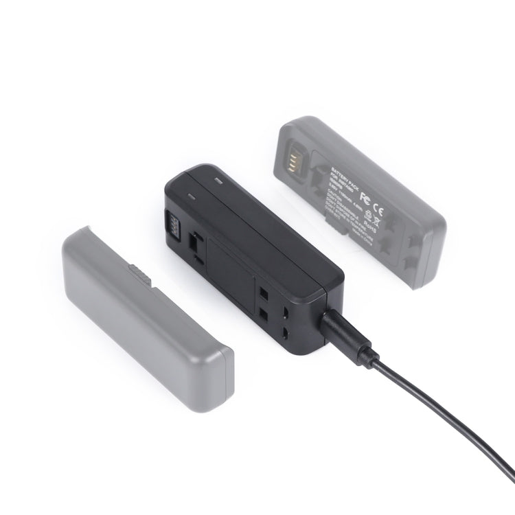 For Insta360 One R Dual-side Batteries Charger Base(Black) - Others by PMC TechLife | Online Shopping South Africa | PMC TechLife