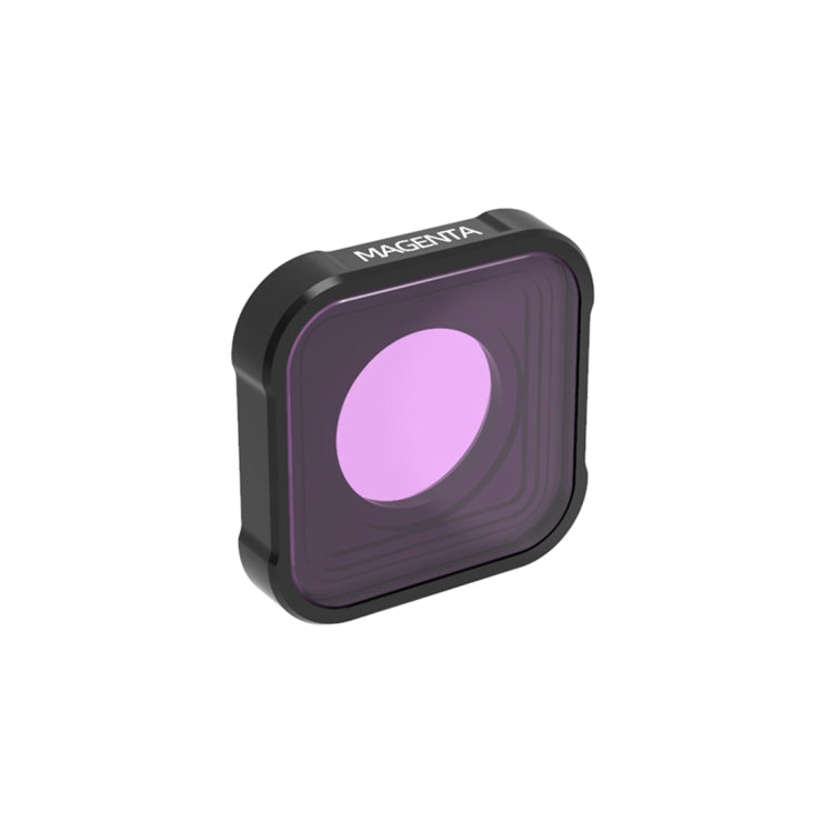 JSR KB Series Diving Color Lens Filter for GoPro HERO10 Black / HERO9 Black(Magenta) - Lens Filter by JSR | Online Shopping South Africa | PMC Jewellery | Buy Now Pay Later Mobicred